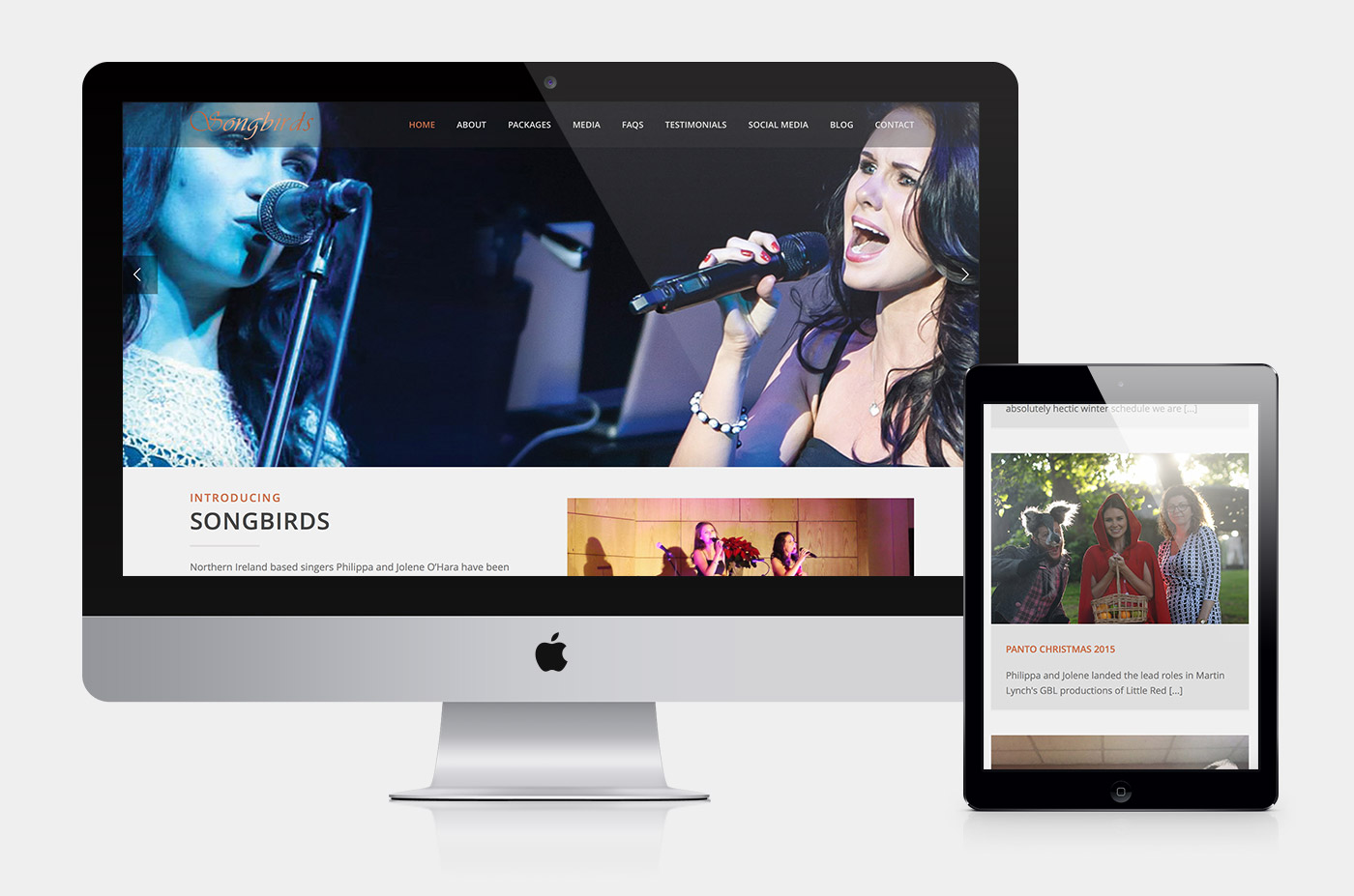 Songbirds Website